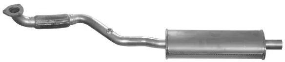 IMASAF Vorschalldämpfer 530803 vorne für Opel