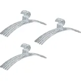 Wenko Kleiderbügel Bubble Transparent 15er Set