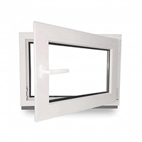 Kellerfenster - Kunststoff - Fenster - weiß - BxH: 100 x 40 cm - 1000 x 400 mm - DIN Rechts - 3 fach Verglasung - 60 mm Profil