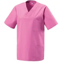 Exner Petguard EXNER Medizinischer Schlupf-Kasack, OP-Kasack, Unisex, für Krankenpflege, Altenpflege, Farbe hot pink, Größe XL - XL