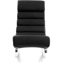 miliboo Sessel TAYLOR Kunstleder 0 x 0 x 0 cm Schwarz
