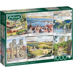 JUMBO 11303 FALCON Puzzle 1000 Teile The Beautiful North