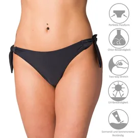 Aquarti Bikini-Hose Damen Schwarz 40