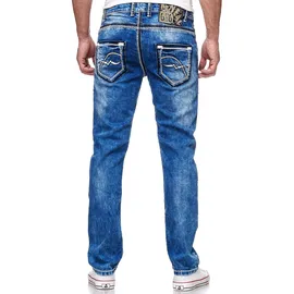 RUSTY NEAL LEVIN 4 Straight Fit Blau 30/34