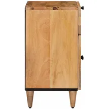 vidaXL Nachtschrank Natur 50 x 33 x 60 cm Beige