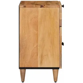vidaXL Nachtschrank Natur 50 x 33 x 60 cm Beige