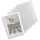 Hetzel Sichthüllen 214170 DIN A4 transparent genarbt 0,12 mm, 50