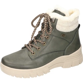 Remonte Damen D0E71 Stiefelette, Grün, 41 EU