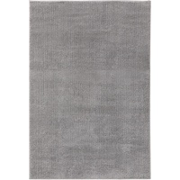 benuta Nest Hochflor Shaggyteppich Soda Grau 120x170 cm - Langflor Teppich für Wohnzimmer