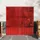 vidaXL Türvorhang Rot 200x1,6 mm