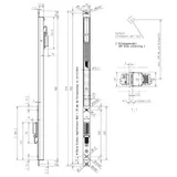 ASSA ABLOY effeff Verdeckter Kabelübergang 10314-20-----00