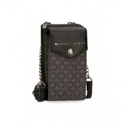 Pepe Jeans für Damen. 7735331 Bethany Handy-Umhängetasche schwarz (OSFA), Lässig, Synthetisch