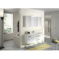 Pelipal 4010 144 cm weiß hochglanz LED-Aufsatzleuchte