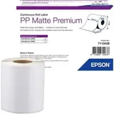 Epson Epson-Etiketten PP Matte Premium 7113428, 102mm x 29 m) - Endlosetiketten Film, matt