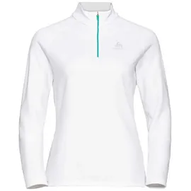 Odlo Damen Besso I Midlayer mit Halbreißverschluss I Langarm Wandershirt