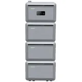 Growatt NEXA 2000 All in one Speicher(2.048 WH) , Erweiterungsakku Optional, Einfache Installation, IP66mit 3 Erweiterungsakku