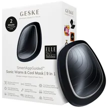 geske Sonic Warm und Kaltmaske 9-in-1 Schwarz