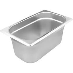 Gastronormbehälter 100mm Tiefe - Edelstahl (GN 1/4) - 100mm Tiefe