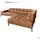 KAWOLA Sofa NELSON Ecksofa Leder cognac Recamiere rechts
