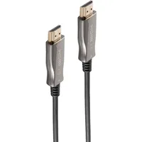 ShiverPeaks -BASIC-S--HDMI Anschlußkabel-Optisches HDMI Kabel, 4K, 7,5m, Audio Adapter