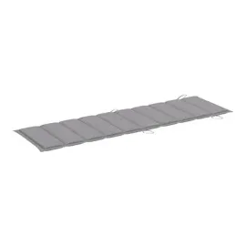 vidaXL Sonnenliegen 2 Stk. mit Auflagen Massivholz Akazie