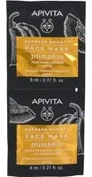 APIVITA EXPRESS BEAUTY Masque Visage Détox à la Citrouille Masque(S) Pour Le 2x8 ml