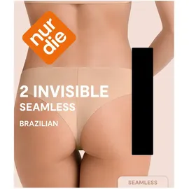 NUR DIE Invisible Brazilian Slips 2 St. Schwarz 40/42