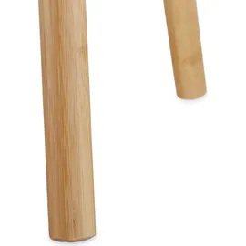 Relaxdays Beistelltische-Set dreieckig abgerundet Holz weiß, 2 St.