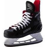 Bauer Pro Skate Senior Schlittschuhe (7.0 = 42.0, 900 schwarz/weiß/rot)