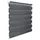 Woltu Doppelrollo Klemmfix 55 x 150 cm Dunkelgrau