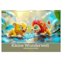 Calvendo Kleine Wunderwelt - Kinderkalender (Wandkalender 2026 DIN A4