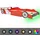 vidaXL Autobett Rennwagen 90 x 200 cm rot inkl. LED