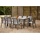 Siena Garden Silva Gartentisch 220 x 100 x 74 cm anthrazit/grau