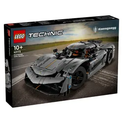 LEGO Technic 42173 Koenigsegg Jesko Absolut Supersportwagen in Grau