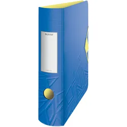 Leitz Qualitäts-Ordner Aktenordner Urban Chic 82 mm, breit Blau
