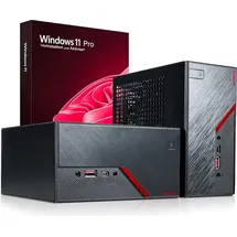 Greed Greed® Nano Plus - High End Mini PC mit AMD Ryzen 5 4600G - Silent Computer + Micro Desktop Rechner für Büro & Office mit 4,2 GHZ - 16GB DDR4 RAM - 512GB SSD - USB 3.2 - WLAN + Win 11 Pro