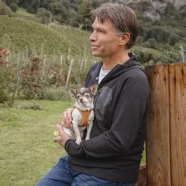 Curli Apple Leather Geschirr braun M