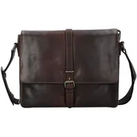 LEONHARD HEYDEN Roma Aktentasche Leder 35 cm Laptopfach braun