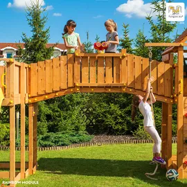 fungoo Spielturm Fortress TipTop Rainbow Holz