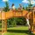 fungoo Spielturm Fortress TipTop Rainbow Holz