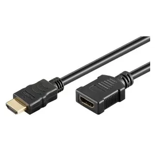 goobay 76269 HDMI A Stecker > Buchse, 8K 60 Hz, 1,0 m