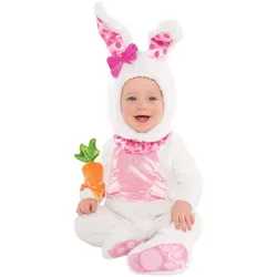 Plüsch-Hase-Babykostüm - Baby-6-12-Monate