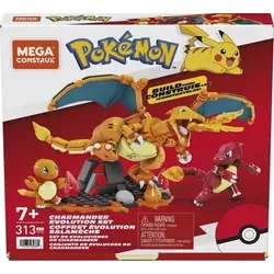 MEGA BRANDS HFG06 MEGA CONSTRUX Pokémon Glumanda Evolution Set