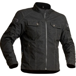 Lindstrands Lugnet Waterdichte motorfiets textiel jas, zwart, 48