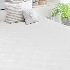 Vevor Beheizte Matratzenauflage 150 x 80 cm Weiß