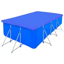 vidaXL Poolabdeckung blau 540x270 cm