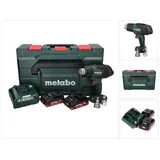 Metabo HG 18 LTX 500 Akku Heißluftgebläse 18 V 300 - 500 °C + 2x Akku 4,0 Ah + Ladegerät + MetaBox