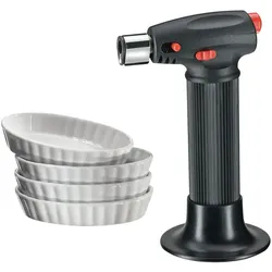 KÜCHENPROFI Creme Brulee Set 5-tlg. - H ca. 13,70