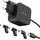 j5create JUP1565DCE3A-EN GaN-PD-USB-C®-Mini-Ladegerät mit 67 Watt und 3 EU-konformen DC-Steckverbindertypen Schwarz