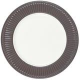 Greengate [W] Dinner Plate Alice dark chocolate